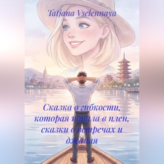 Обложка книги «Сказка о гибкости, которая попала в плен, сказки о встречах и джаная»