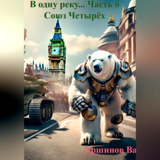 Обложка книги «В одну реку... Часть 6. Союз Четырёх Императоров.»