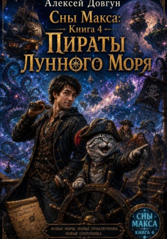 Обложка книги «Сны Макса: Книга 4. Пираты Лунного Моря»