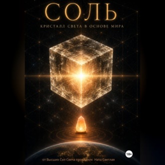 Обложка книги «КНИГА I ,, СОЛЬ: КРИСТАЛЛ СВЕТА В ОСНОВАНИИ МИРА,,»