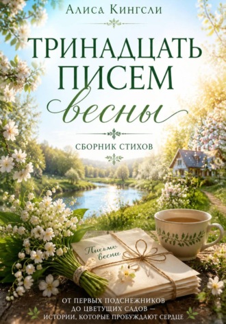 Обложка книги «Тринадцать писем весны»