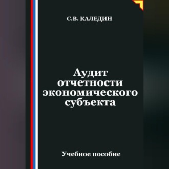 Обложка книги «Аудит отчетности экономического субъекта»