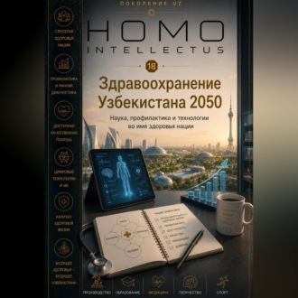 Обложка книги «Здравоохранение Узбекистана 2050. Homo Intellectus»