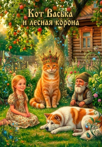 Обложка книги «Сказка "Кот Васька и лесная корона"»