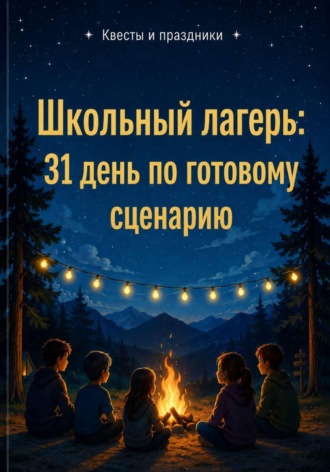 Обложка книги «Школьный лагерь: 31 день по готовому сценарию»