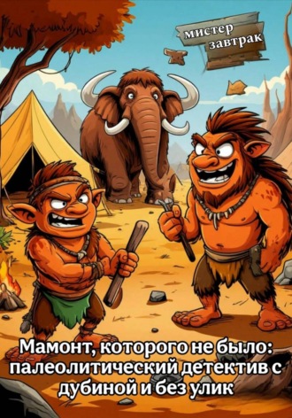 Обложка книги «Мамонт, которого не было: палеолитический детектив с дубиной и без улик»