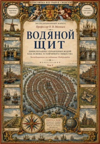 Обложка книги «Водяной щит. Цивилизация управления водой как основа устойчивого общества»