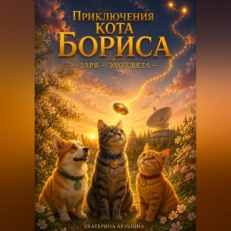 Обложка книги «Приключения кота Бориса: Заря — Эхо света»
