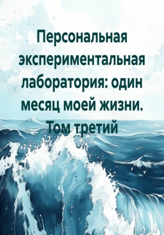 Обложка книги «Персональная экспериментальная лаборатория: один месяц моей жизни. Том третий»