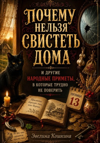 Обложка книги «Почему нельзя свистеть дома и другие народные приметы»