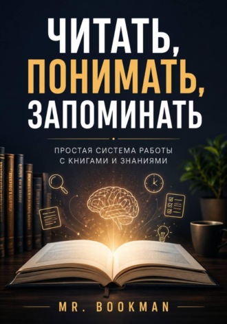 Обложка книги «Читать, понимать, запоминать. Простая система работы с книгами и знаниями»