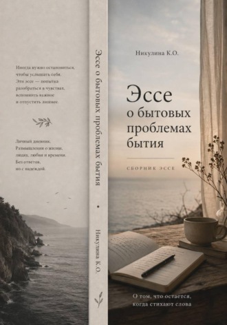 Обложка книги «Эссе о бытовых проблемах бытия»