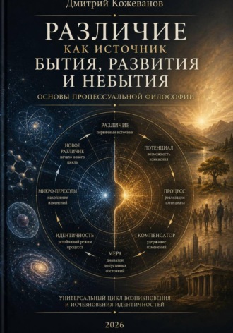 Обложка книги «Различие как источник бытия, развития и небытия. Основы процессуальной философии»