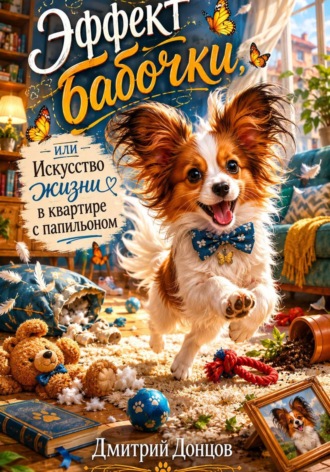 Обложка книги «Эффект бабочки, или искусство жизни в квартире с папильоном»