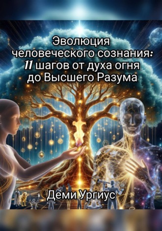 Обложка книги «Эволюция человеческого сознания: 11 шагов от духа огня до Высшего Разума»