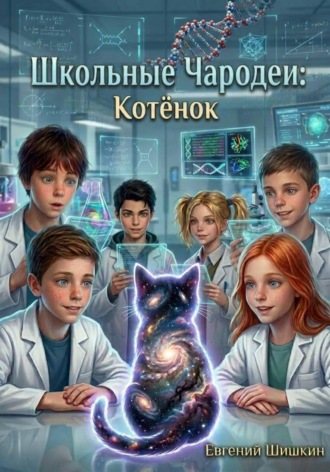 Обложка книги «Школьные Чародеи: Котёнок»