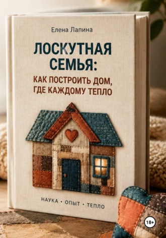 Обложка книги «Лоскутная семья: как построить дом, где каждому тепло»