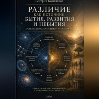 Обложка книги «Различие как источник бытия, развития и небытия. Основы процессуальной философии»