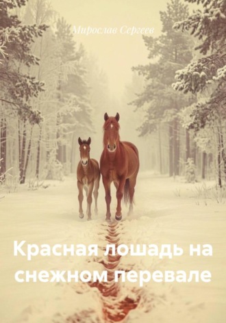 Обложка книги «Красная лошадь на снежном перевале»