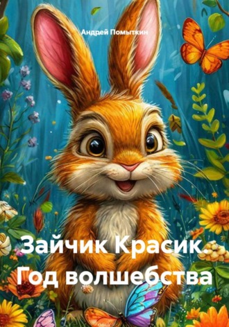 Обложка книги «Зайчик Красик. Год волшебства»