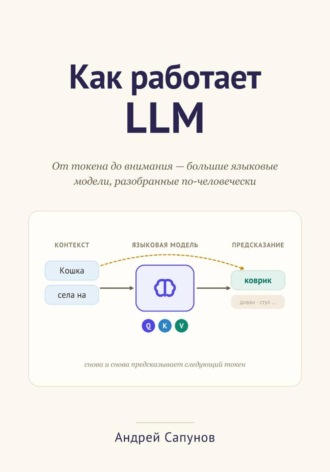 Обложка книги «Как работает LLM»
