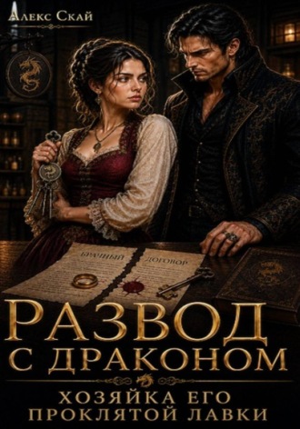 Обложка книги «Развод с драконом. Хозяйка его проклятой лавки»