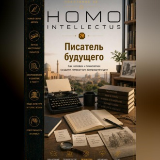 Обложка книги «Писатель будущего. Homo Intellectus»