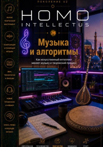Обложка книги «Музыка и алгоритмы. Homo Intellectus»