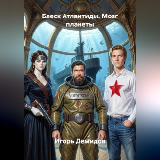 Обложка книги «Блеск Атлантиды. Мозг планеты»
