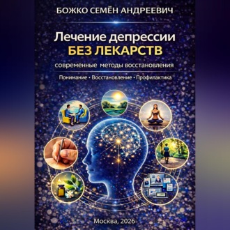 Обложка книги «Лечение депрессии без лекарств: современные методы восстановления»