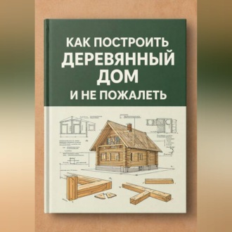 Обложка книги «Как построить деревянный дом и не пожалеть»