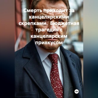 Обложка книги «Смерть приходит за канцелярскими скрепками. Бюджетная трагедия с канцелярским привкусом»