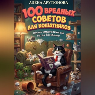 Обложка книги «100 вредных советов для кошатников»