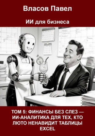 Обложка книги «Том 5: Финансы без слез — ии-аналитика для тех, кто люто ненавидит таблицы excel»