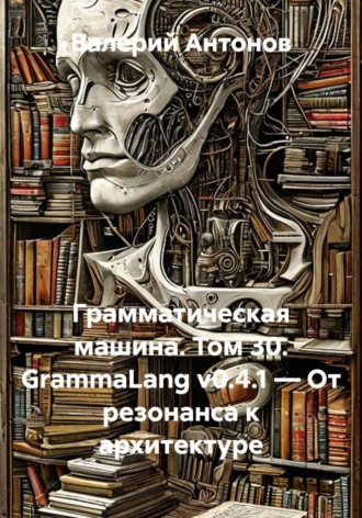 Обложка книги «Грамматическая машина. Том 30. GrammaLang v0.4.1 — От резонанса к архитектуре»