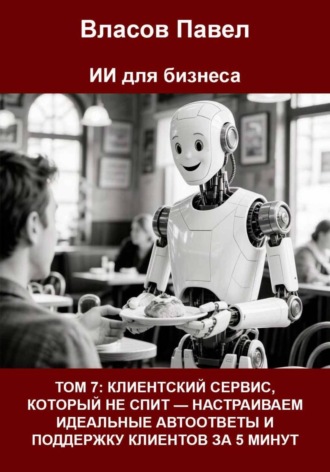 Обложка книги «ТОМ 7: Клиентский сервис, который не спит — настраиваем идеальные автоответы и поддержку клиентов за 5 минут»