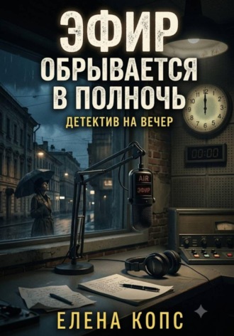 Обложка книги «Эфир обрывается в полночь»