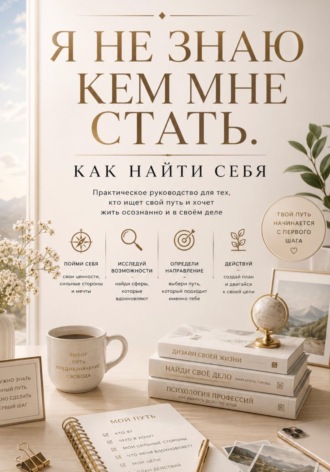 Обложка книги «Я не знаю кем стать. Как найти себя»