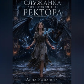 Обложка книги «Служанка для проклятого ректора книга первая»