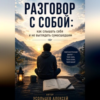 Обложка книги «<<Разговор с собой : как слышать себя и не выглядеть сумасшедшим>>»