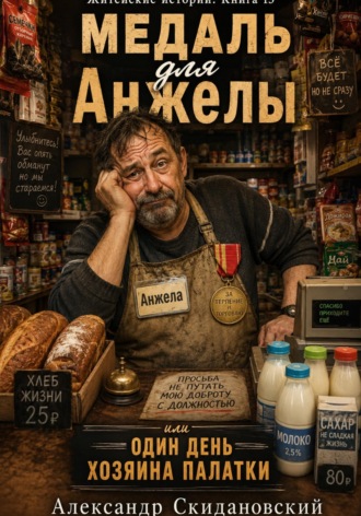 Обложка книги «Медаль для Анжелы, или Один день хозяина палатки»