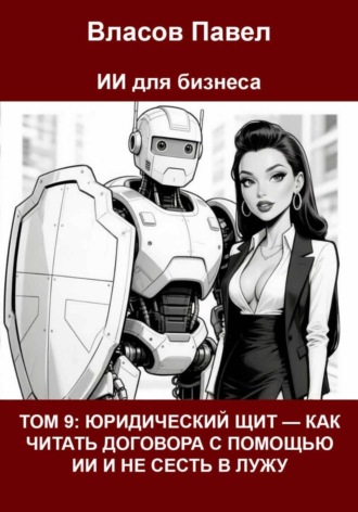Обложка книги «Том 9: Юридический щит — как читать договора с помощью ии и не сесть в лужу»