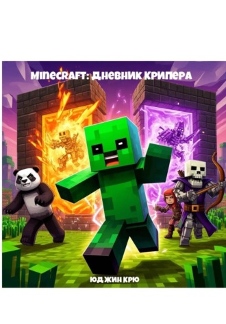 Обложка книги «Minecraft Дневник Крипера: я не хотел взрываться»