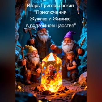Обложка книги «Приключения Жужика и Жижика в подземном царстве»