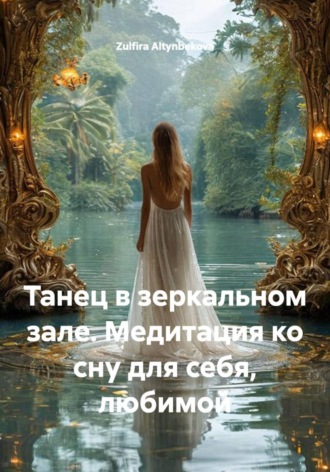 Обложка книги «Танец в зеркальном зале. Медитация ко сну для себя, любимой»