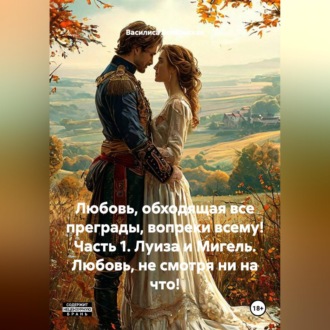 Обложка книги «Любовь, обходящая все преграды, вопреки всему! 1 часть. Луиза и Мигель. Любовь, не смотря, ни на что!»