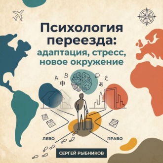 Обложка книги «Психология переезда: адаптация, стресс, новое окружение»