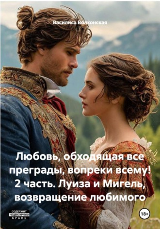 Обложка книги «Любовь, обходящая все преграды, вопреки всему! 2 часть. Луиза и Мигель, возвращение любимого»