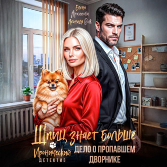 Обложка книги «Шпиц знает больше. Дело о пропавшем дворнике. Иронический детектив»