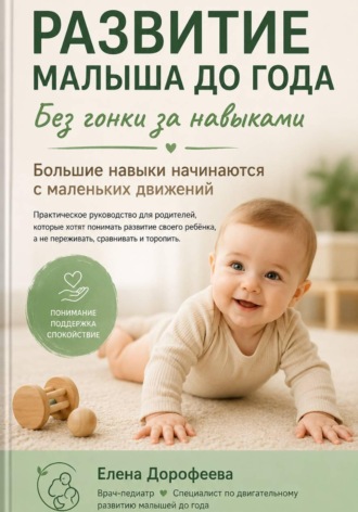 Обложка книги «Развитие малыша до года. Без гонки за навыками»